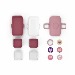 Clearance Bento enfant modulable 3 compartiments MB Tresor | Enfant Vaisselle Enfant