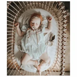 Hot Berceau Lola en rotin - Liens cuir Berceaux|Lits Bébé