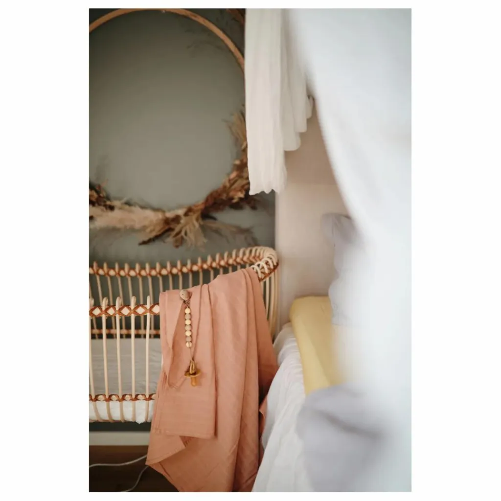 Hot Berceau Lola en rotin - Liens cuir Berceaux|Lits Bébé