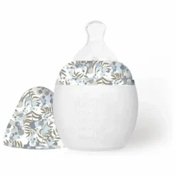 New Biberon en silicone médical et tétine physiologique Mimosa Field - x Liberty | Biberons|Puériculture