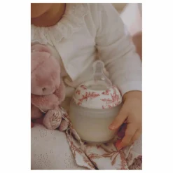 Discount Biberon en silicone médical et tétine physiologique Toile de Jouy - x Tartine et Chocolat | Biberons|Puériculture