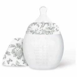 Online Biberon en silicone médical et tétine physiologique Toile de Jouy - x Tartine et Chocolat | Biberons|Puériculture