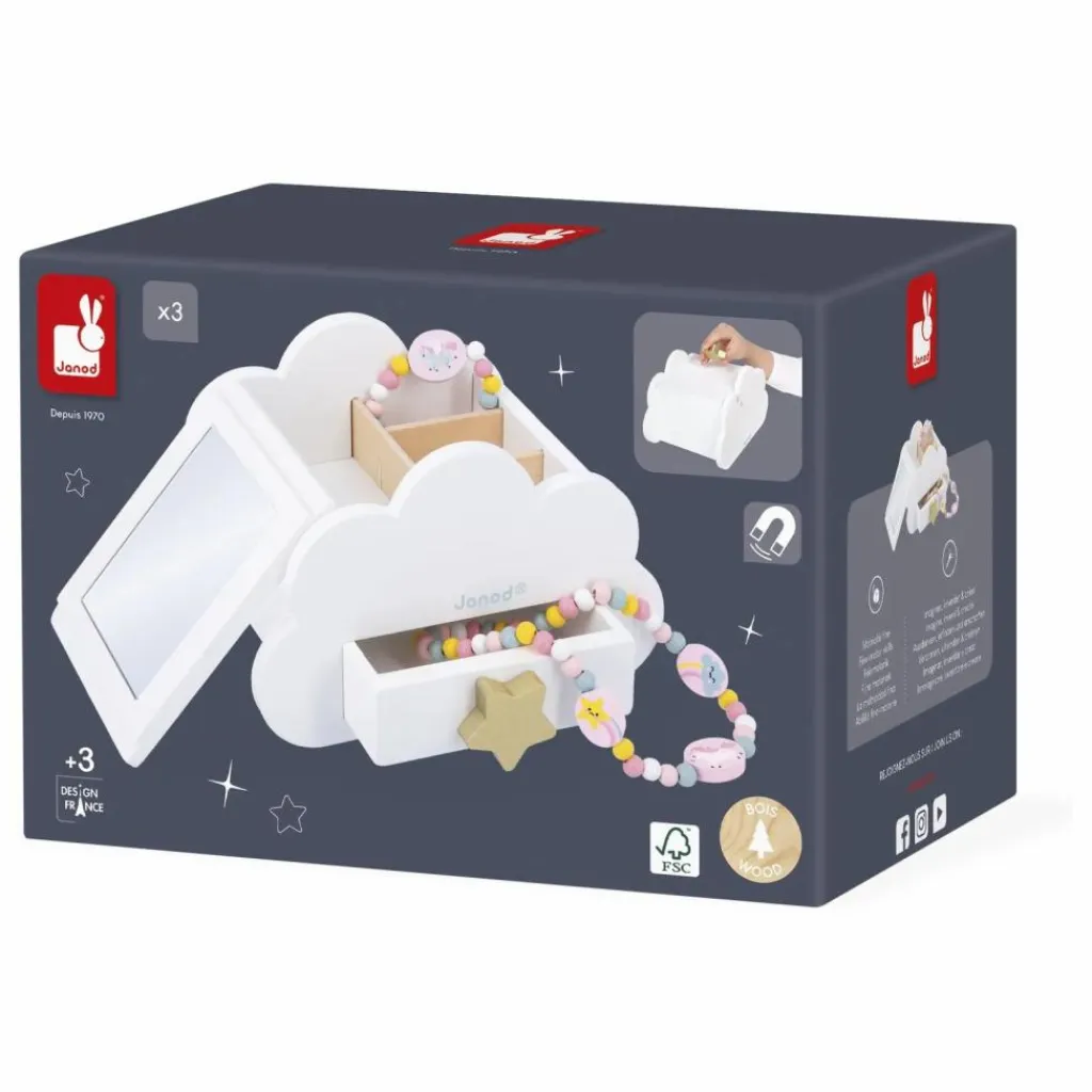 Sale Boîte à bijoux Licorne Enfant Rangements|Patères, Paniers Enfant