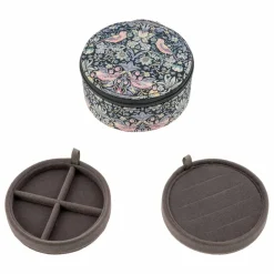 New Boîte à Bijoux Ronde MW Liberty Strawberry Thief | Enfant Rangements|Patères, Paniers Enfant