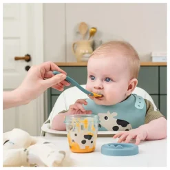 Clearance Boîtes à repas en tritan Tiny Farm - Set de 2 | Enfant Vaisselle Enfant