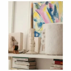 Outlet Bougeoir Anna en céramique craquelé petit format | Vases, Objets Déco