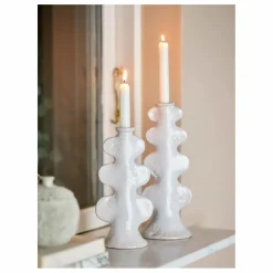 New Bougeoirs Cason en grès - Set de 2 | Vases, Objets Déco