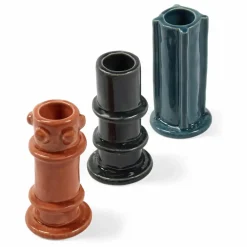 Outlet Bougeoirs Molly - Set de 3 Vases, Objets Déco