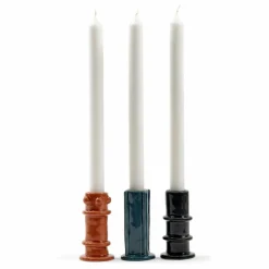 Outlet Bougeoirs Molly - Set de 3 Vases, Objets Déco