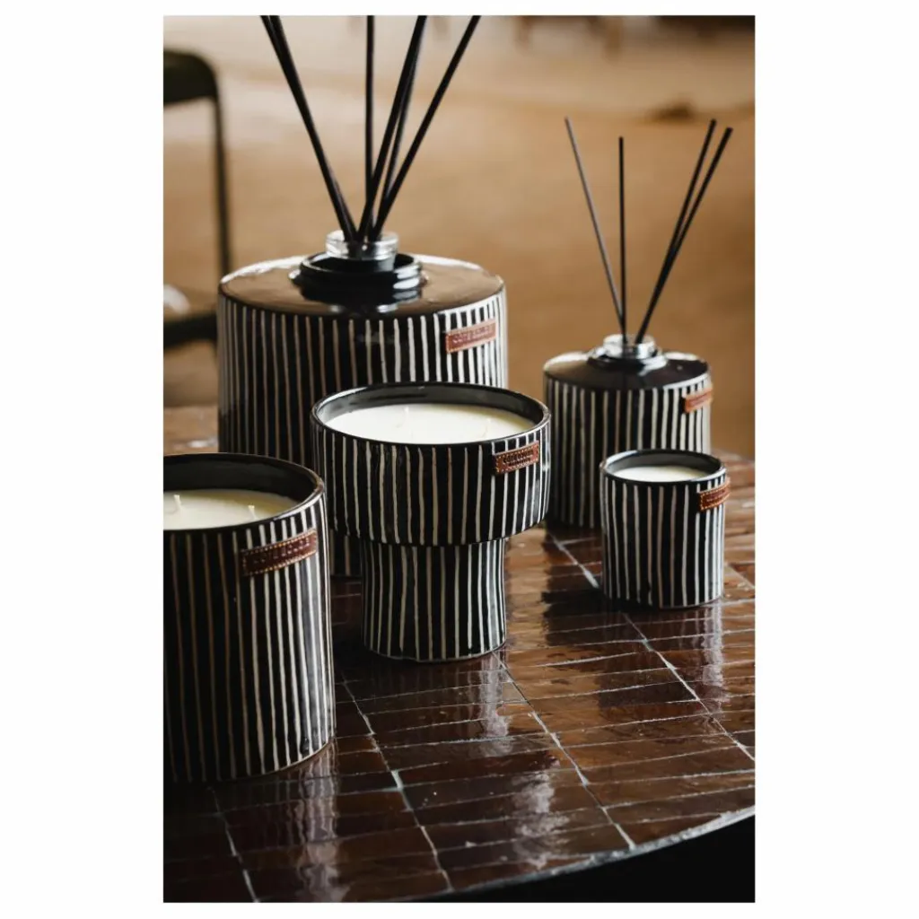 Clearance Bougie Coupe Zébré - Mandarine Majorelle Homme Bougies, Senteurs|Bougies, Senteurs