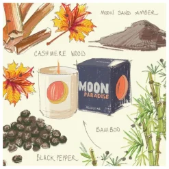 Clearance Bougie en céramique Moon Paradise | Homme Bougies, Senteurs|Bougies, Senteurs