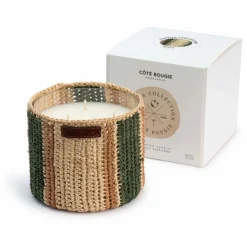 Hot Bougie Raphia Maya - Menthe & Thé Homme Bougies, Senteurs|Bougies, Senteurs