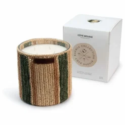 Sale Bougie Raphia Maya - Menthe & Thé Homme Bougies, Senteurs|Bougies, Senteurs