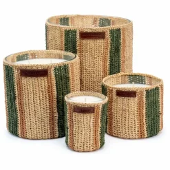 Online Bougie Raphia Maya - Menthe & Thé Homme Bougies, Senteurs|Bougies, Senteurs