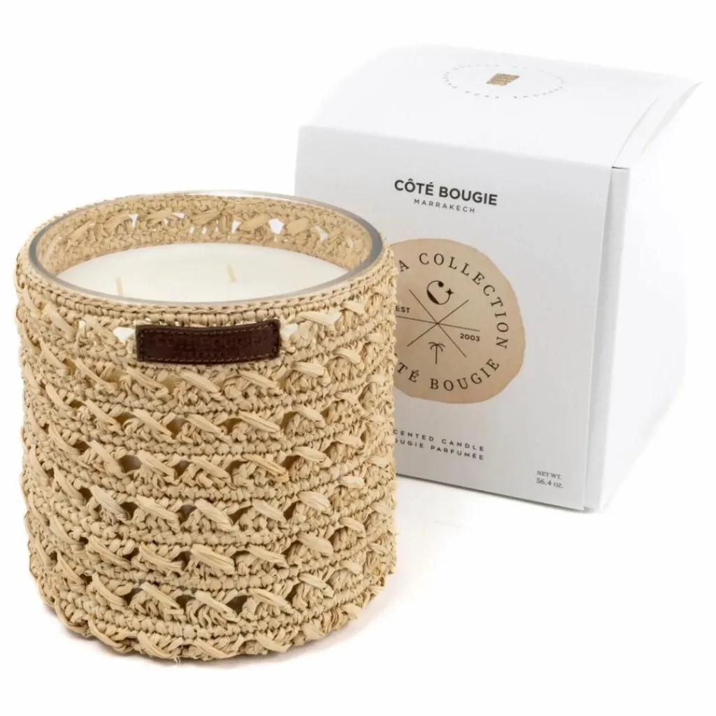 New Bougie Raphia Zina - Oriental Homme Bougies, Senteurs|Bougies, Senteurs