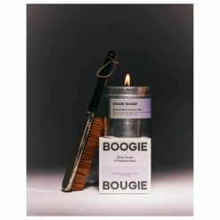 New Bougie Silver Suede & Fireplace Haze Homme Bougies, Senteurs|Bougies, Senteurs