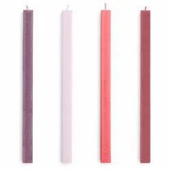 Hot Bougies carrées - Set de 4 | Homme Bougies, Senteurs|Bougies, Senteurs