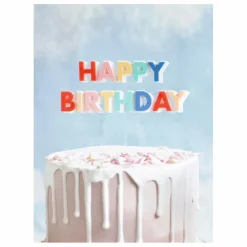 Clearance Bougies Happy Birthday - Set de 13 Enfant Décoration De Fête