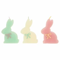 Sale Bougies Lapin - Set de 3 | Enfant Décoration De Fête
