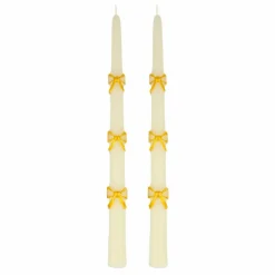 Discount Bougies Nœuds - set de 2 Enfant Décoration De Fête