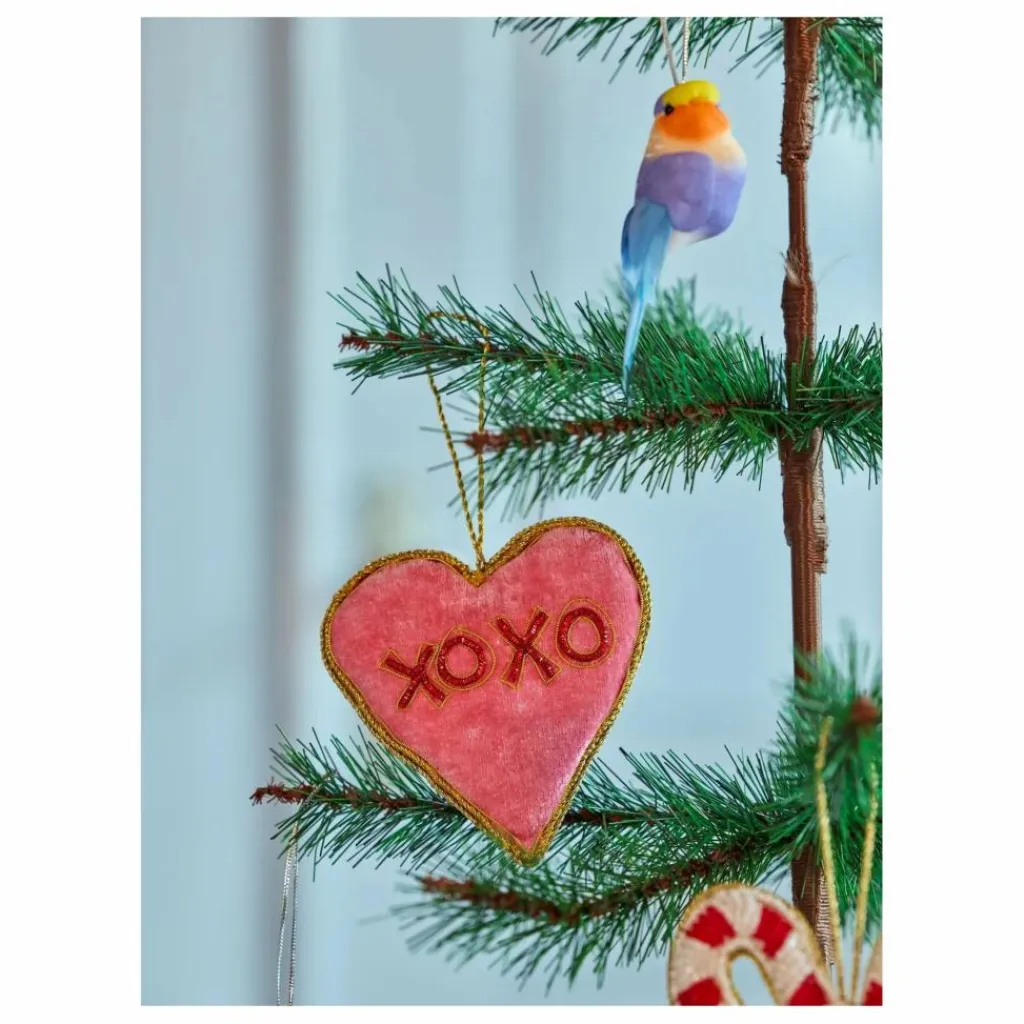 Online Boule de Noël Cœur Xoxo | Enfant Décoration De Fête