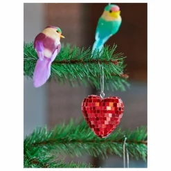 Discount Boule de Noël Disco Cœur | Enfant Décoration De Fête