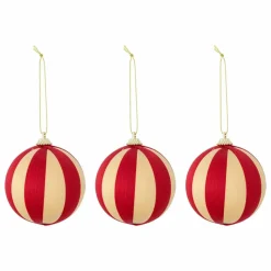 New Boules de Noël Wynn - Set de 3 | Enfant Décoration De Fête