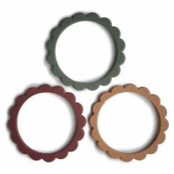 Online Bracelets de dentition en silicone - Set de 3 Hochets Et Anneaux De Dentition|Puériculture