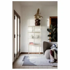 Buffet Haze, en verre strié et métal | Meubles De Rangement