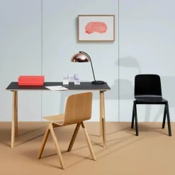 Bureau CPH 90, chêne, revêtement , Ronan et Erwann Bouroullec | Tables, Bureaux