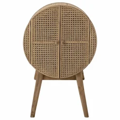 Outlet Cabinet rond Otto en cannage Meubles De Rangement