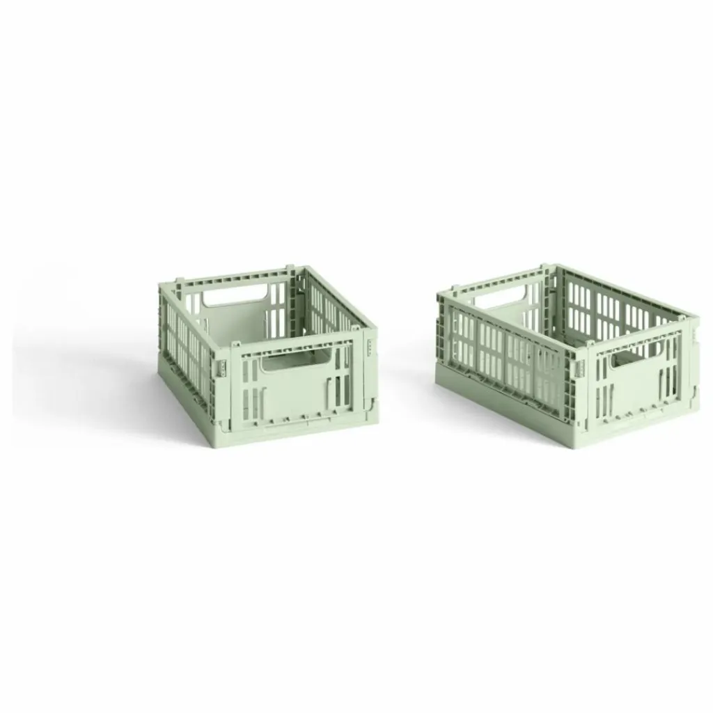 Discount Cagettes pliables - Set de 2 | Petits Rangements