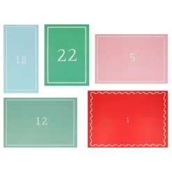 Calendrier de l'avent Gingerbread Enfant Décoration De Fête