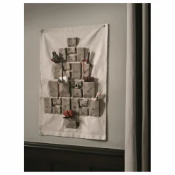 New Calendrier de l'avent Pine en coton bio Enfant Décoration De Fête