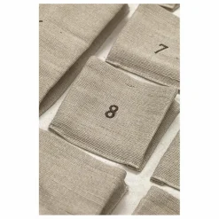 New Calendrier de l'avent Pine en coton bio Enfant Décoration De Fête