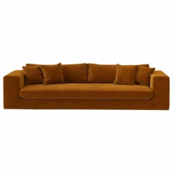 Sale Canapé 4 places Bellechasse en velours gratté - 275 cm | Canapés, Fauteuils