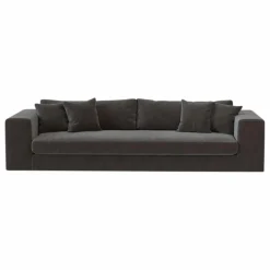 Sale Canapé 4 places Bellechasse en velours gratté - 275 cm | Canapés, Fauteuils