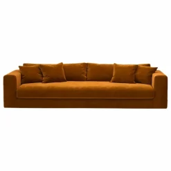 Clearance Canapé 4 places Bellechasse light en velours gratté - 260 cm | Canapés, Fauteuils