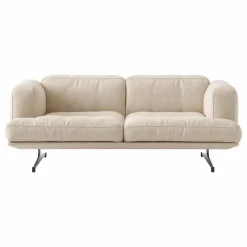 Canapé 2 places Inland AV22, piétement noir | Canapés, Fauteuils