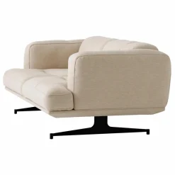 Canapé 2 places Inland AV22, piétement noir | Canapés, Fauteuils