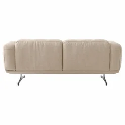 Canapé 2 places Inland AV22, piétement noir | Canapés, Fauteuils