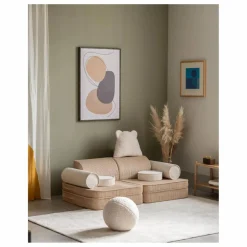 New Canapé modulable en velours côtelé | Enfant Chaises Enfant