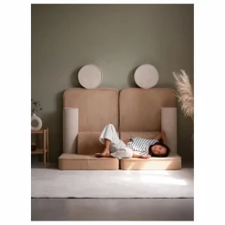 New Canapé modulable en velours côtelé | Enfant Chaises Enfant