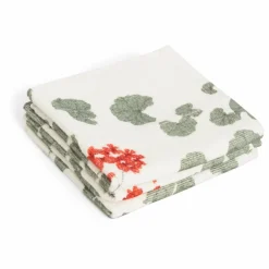 Discount Carrés de bain Pelargonium - Set de 3 | Enfant Puériculture|Linge De Toilette