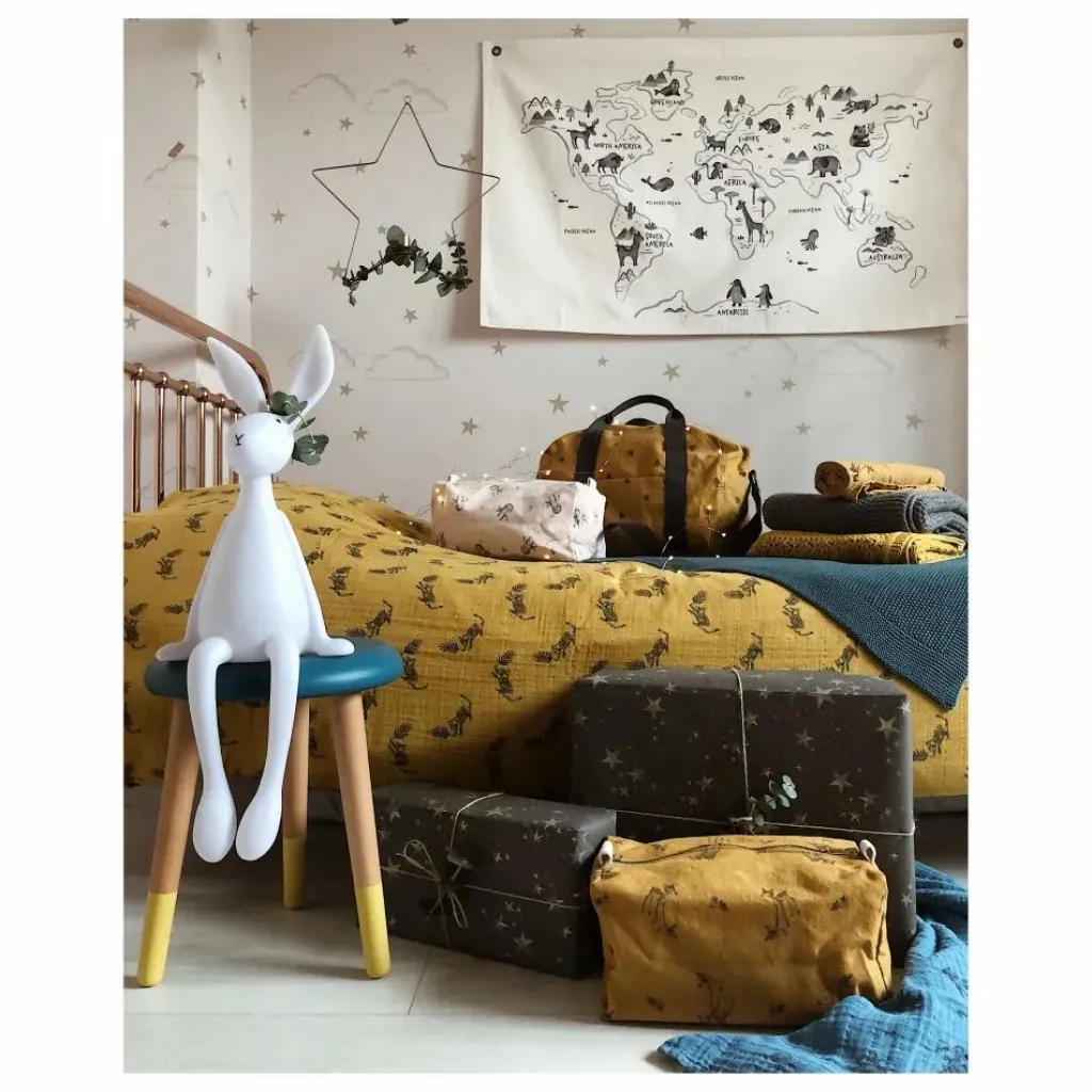 New Carte du monde version anglaise Enfant Décoration Murale|Déco Murale Enfant