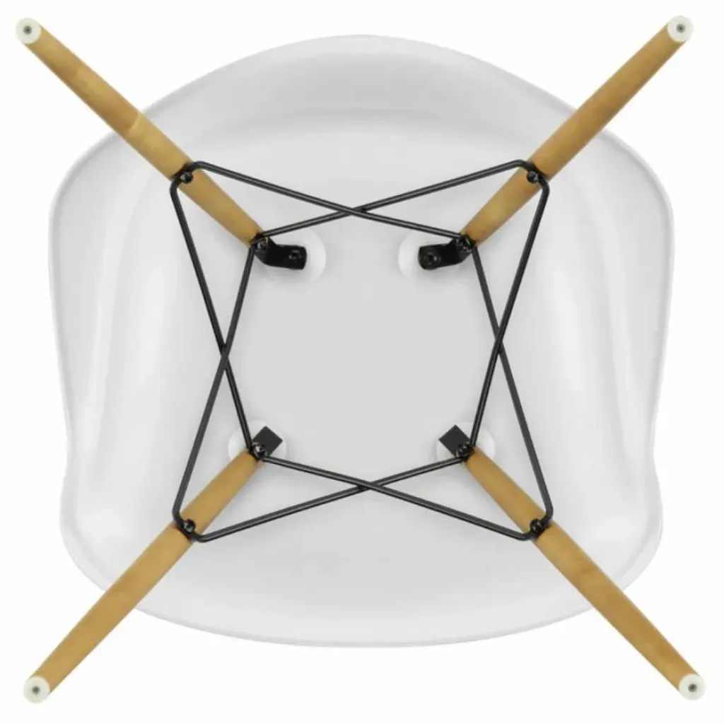 Chaise DAW - piétement érable - Charles & Ray Eames | Chaises, Tabourets, Bancs