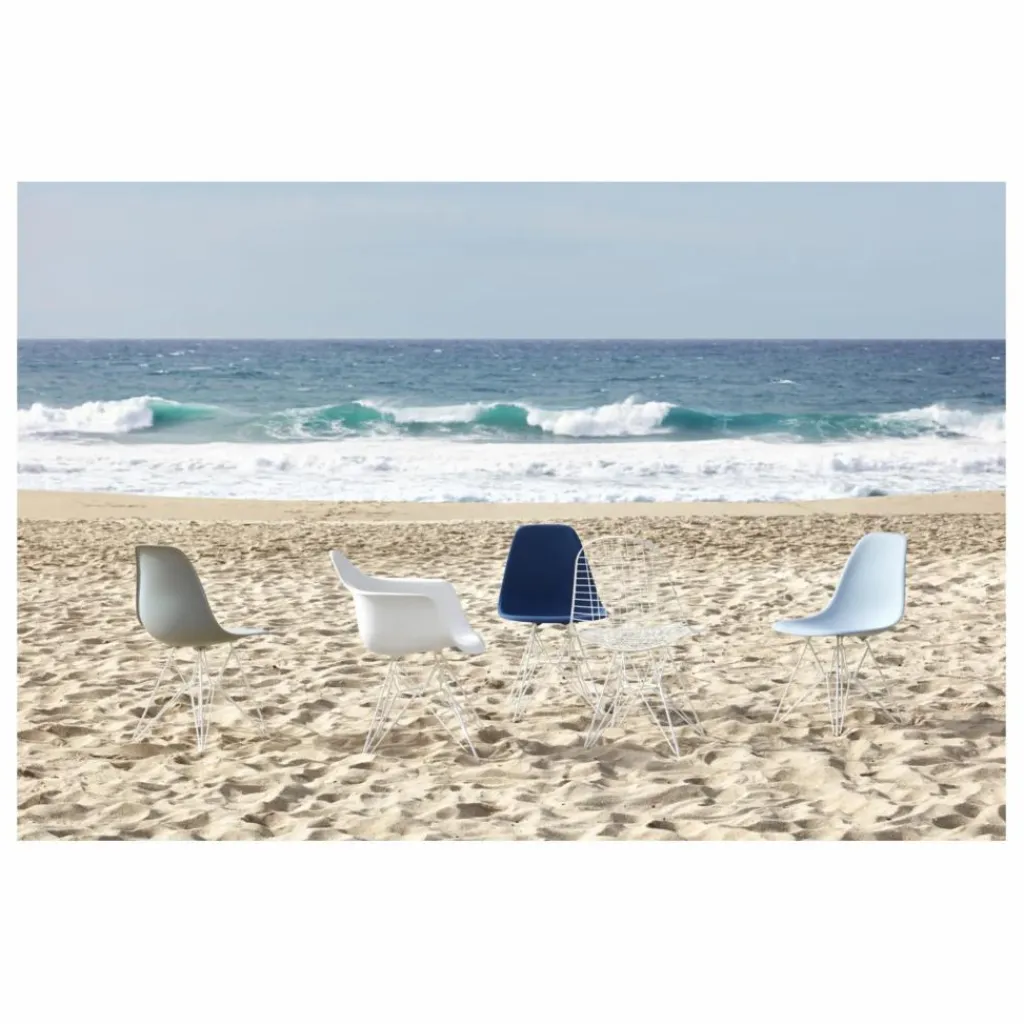 Sale Chaise DSR Plastic - piètement blanc epoxy - Charles & Ray Eames | Chaises, Tabourets, Bancs