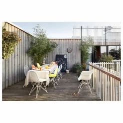 Sale Chaise DSR Plastic - piètement blanc epoxy - Charles & Ray Eames | Chaises, Tabourets, Bancs