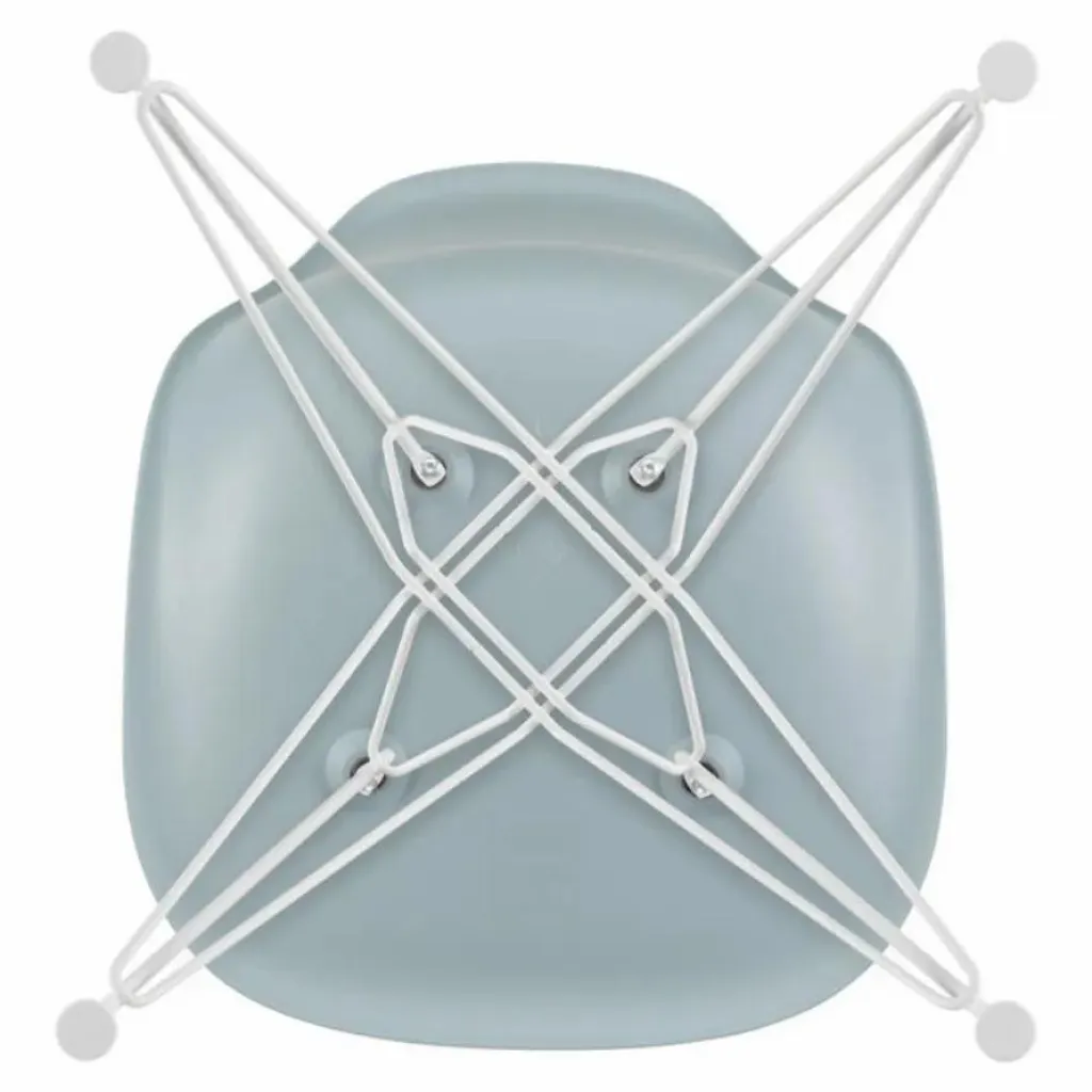 Sale Chaise DSR Plastic - piètement blanc epoxy - Charles & Ray Eames | Chaises, Tabourets, Bancs