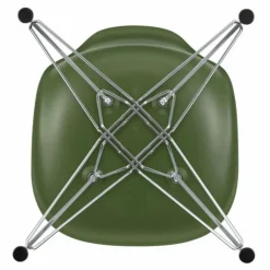 Chaise DSR Plastic - piètement Chromé - Charles & Ray Eames | Chaises, Tabourets, Bancs